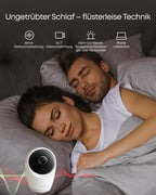 Babyphone mit Kamera E21 einsetzbar als Außenüberwachungskamera mit 4K UHD Auflösung und Videobabymonitor