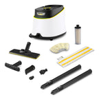 Leistungsstarker Dampfreiniger SC 3 Deluxe mit 3,5 bar Dampfdruck und nur 30 s Aufheizzeit