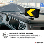 LKW Navi GO Expert Plus 7 Zoll Routenführung POIs für große Fahrzeuge, Traffic inklusive, Weltkarten