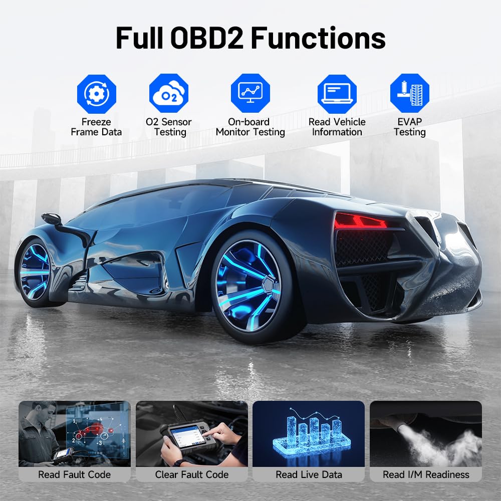 OBD2 Diagnosegerät AD500 10 Funktionen Auto VIN 4 Systemdiagnose für Motor ABS SRS Getriebe kostenloses Update