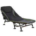 Karpfenliege XXL 207 x 88 x 30-106 cm | höhenverstellbare und stabile Karpfenliege mit 8 Beinen | faltbares Feldbett