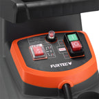Broyeur de végétaux électrique FX-EGH2800T 2800 W diamètre de coupe de 44 mm pour branches et déchets verts