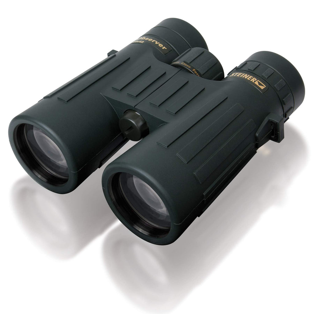 Jagd-Fernglas Observer 10x42 - leichtes Dachkantdesign, kompakt, robust, 10-Fach Zoom