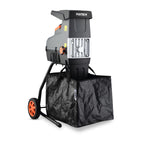 Broyeur de végétaux électrique FX-EGH2800T 2800 W diamètre de coupe de 44 mm pour branches et déchets verts
