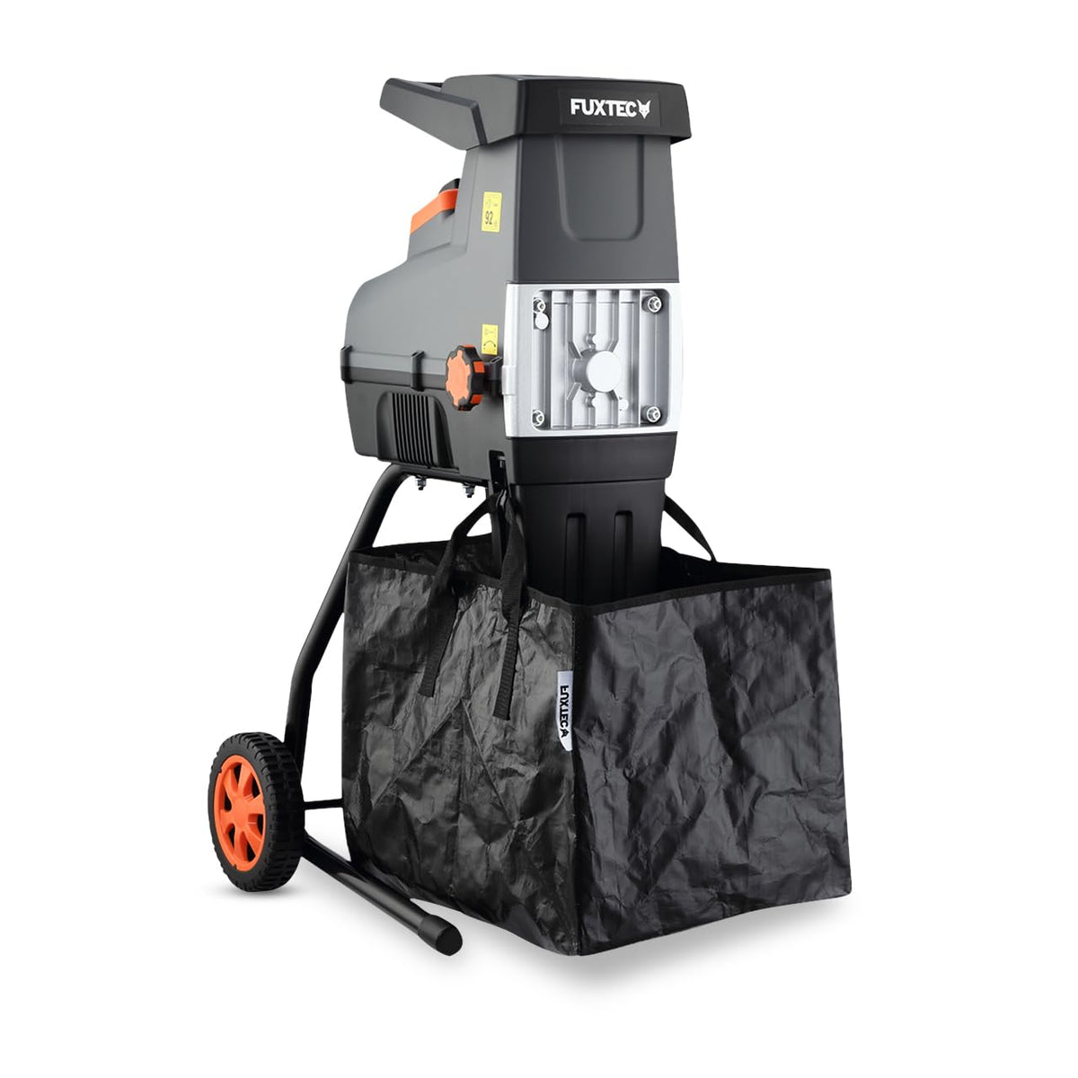 Broyeur de végétaux électrique FX-EGH2800T 2800 W diamètre de coupe de 44 mm pour branches et déchets verts