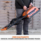 H320E Hulk elektrischer Vibrationsstampfer, Rüttler, Rüttelplatte, ideal für Gehwege, Kunstrasen und Terrassen