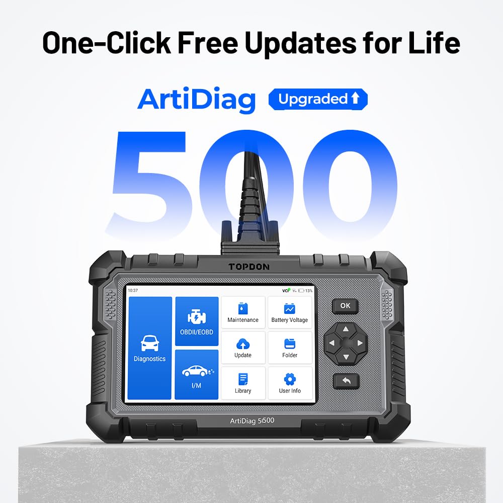 OBD2 Diagnosegerät AD500 10 Funktionen Auto VIN 4 Systemdiagnose für Motor ABS SRS Getriebe kostenloses Update