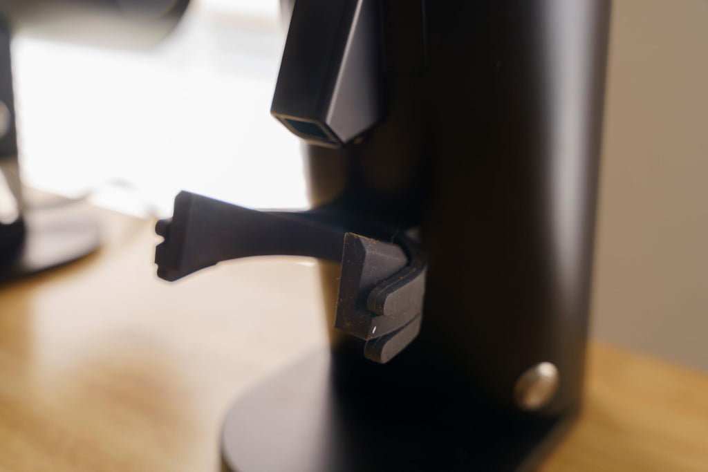Elektrische Einzeldosiskaffeemühle DF54 in Schwarz mit Präzisionsmahlwerk ideal für Espresso und Filterkaffee