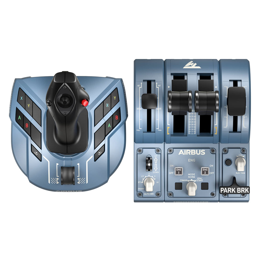 TCA Captain Pack X Airbus Edition with Sidestick and Throttle Quadrant for Flight Simulator on Xbox and PC