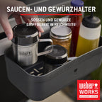 Gasgrill Spirit E410 für Garten, Terrasse und Balkon, mit 4 Brennern, großer Grillfläche und Deckelthermometer