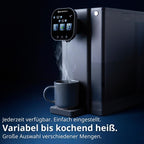 Auftisch Osmoseanlage Fusion Air, Heißwasserspender, Filter und Mineralien, 3fach UVC LED, ohne Installation