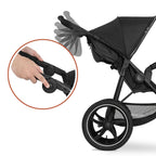 Runner 2 robuster Dreirad Buggy für Kleinkinder mit XL Luftreifen belastbar bis 22 kg schwarz