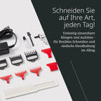Kabellose Barber Combo mit Magic Clip und Detailer Li professioneller Haarschneider Trimmer wiederaufladbar Set
