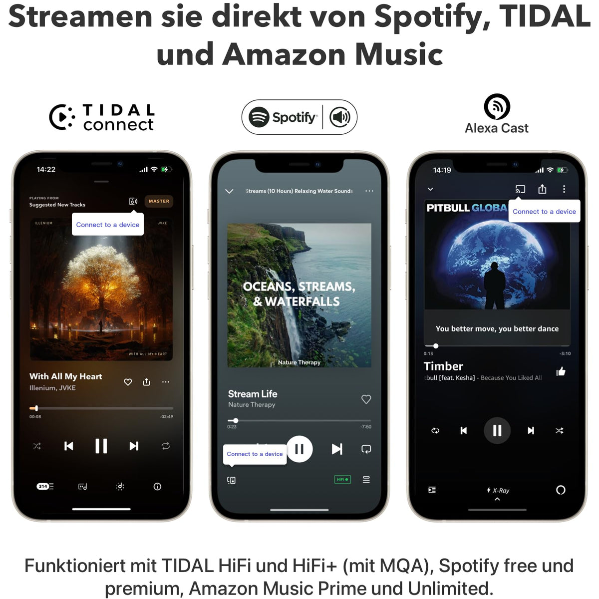 Musikstreamer Pro für Stereoanlagen mit AirPlay 2 und Spotify Connect, High Resolution Audio, Multiroom, WLAN