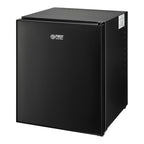 Mini Kühlschrank 40L lautlos, Glasfront, wechselbarer Türanschlag, Innenbeleuchtung, für Camping, Büro, Hotel