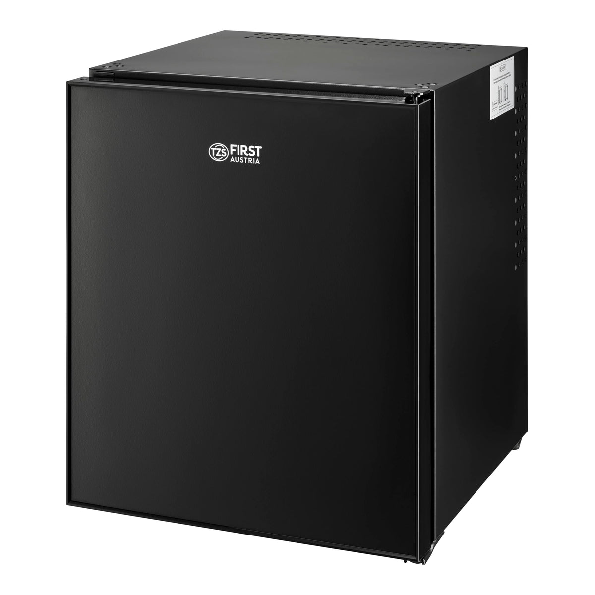 Mini Kühlschrank 40L lautlos, Glasfront, wechselbarer Türanschlag, Innenbeleuchtung, für Camping, Büro, Hotel