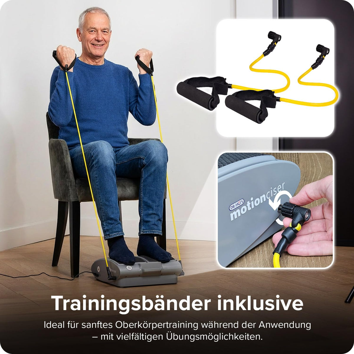 MotionCiser Fit elektrisches Fußmassagegerät Fussmassagegerät für Entspannung und Muskelentspannung