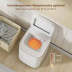 Mini Waschmaschine 3 kg Fassungsvermögen kleine Waschmaschine Energieklasse A für kleine Haushalte