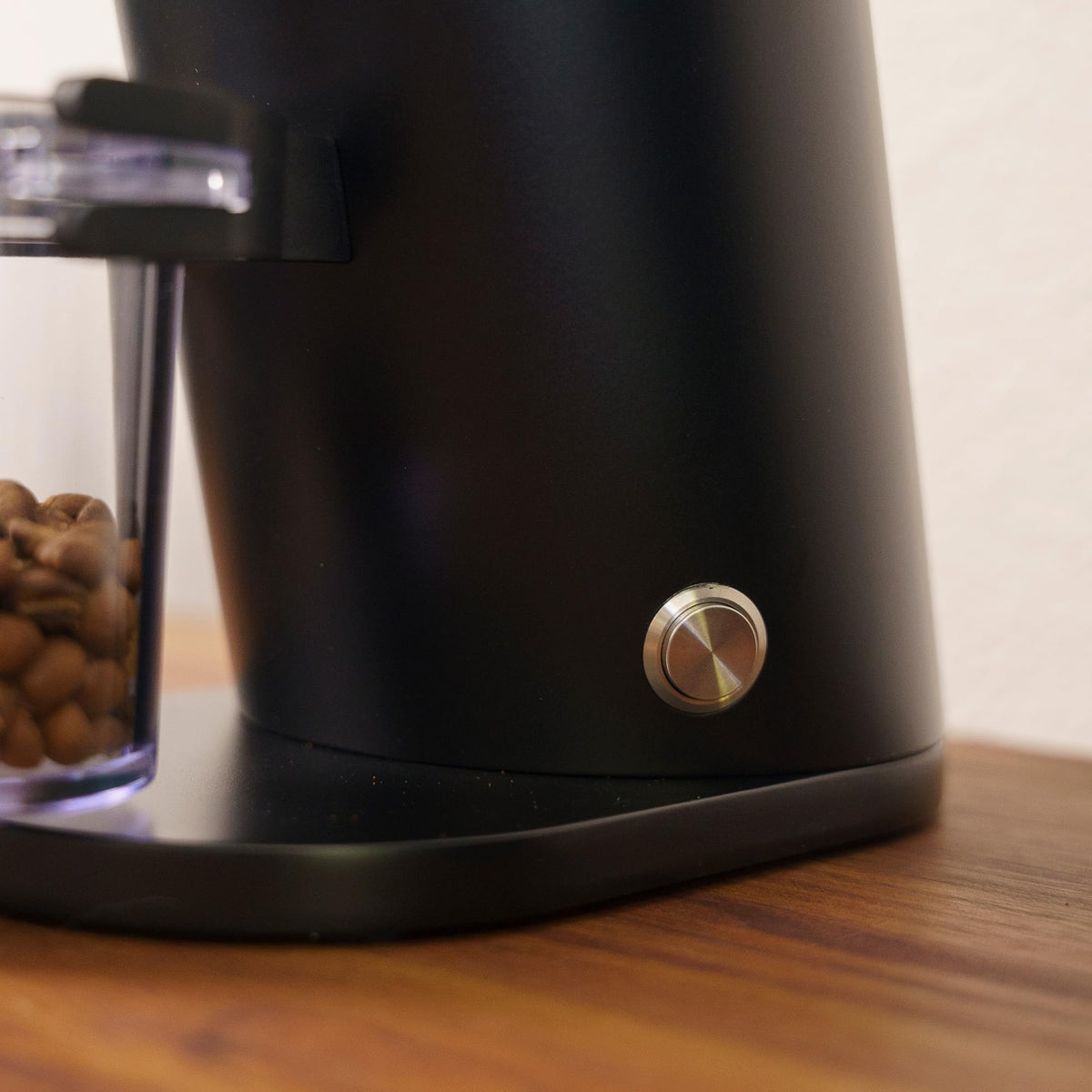 Elektrische Einzeldosiskaffeemühle DF54 in Schwarz mit Präzisionsmahlwerk ideal für Espresso und Filterkaffee