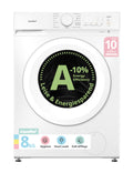 Frontlader Waschmaschine 8 kg Energieeffizienzklasse A 10 Prozent sparsamer weiß CF08EWP05W