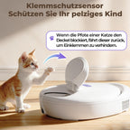 Intelligenter Nassfutterautomat für Katzen mit Halbleiterkühlung und Heizung App 4 Mahlzeiten Infrarotsensor