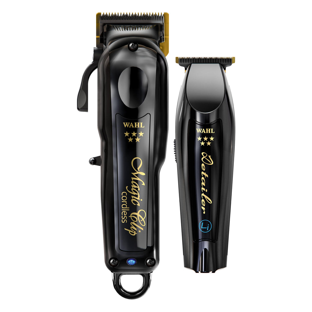 Kabellose Barber Combo mit Magic Clip und Detailer Li professioneller Haarschneider Trimmer wiederaufladbar Set
