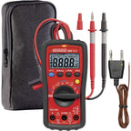 TRMS Digitalmultimeter MM 5-2, 044071, Rot Schwarz, vielseitiges Messgerät für Profis und Heimwerker