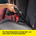 Waschsauger SE 3 Compact für Teppichreinigung und Polsterreinigung, Sprühextraktion, starke Saugleistung, weiß