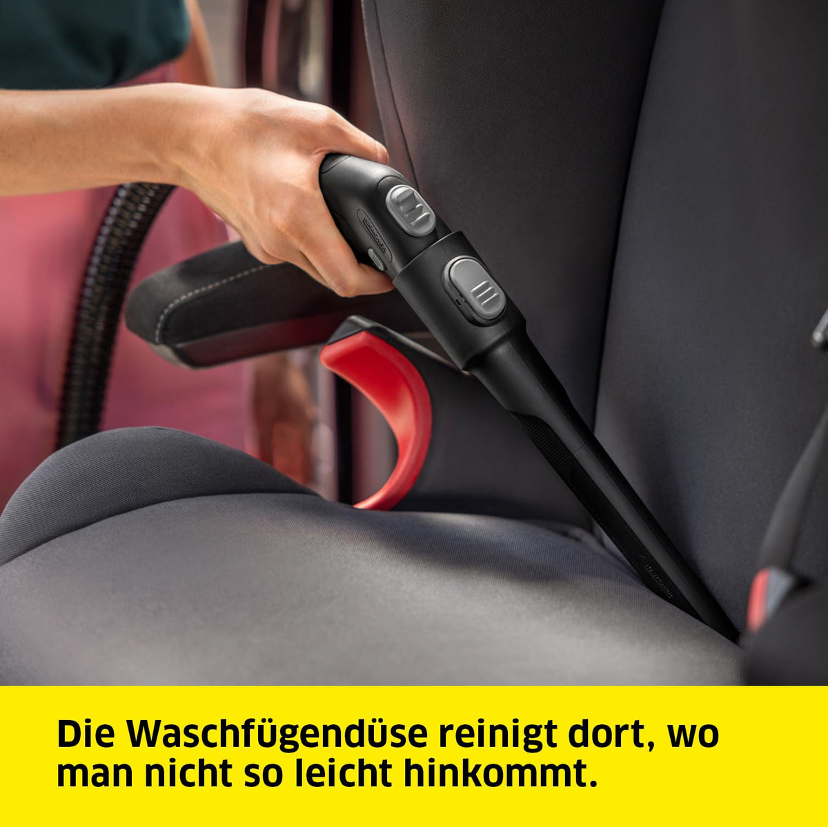 Waschsauger SE 3 Compact für Teppichreinigung und Polsterreinigung, Sprühextraktion, starke Saugleistung, weiß