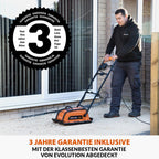 H320E Hulk elektrischer Vibrationsstampfer, Rüttler, Rüttelplatte, ideal für Gehwege, Kunstrasen und Terrassen