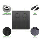 480W flexibles Solarpanel Kit 2x 240W monokristalline Solarmodule IP67 Off Grid Photovoltaik 12V für Wohnmobil