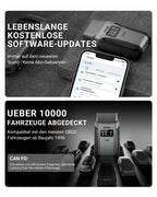 OBD2 Diagnosegerät A30M bidirektional kabellos KI 26+ Resets Öl ABS BMS DPF 8 PID Livedaten iOS Android CAN FD
