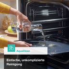 Einbauherdset Inox Glaskeramikkochfeld 77L Heißluft ExtraSteam EcoClean AirFry PizzaMode Energieklasse A