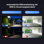 HP7 Pro 4K Video Türsprechanlage mit 8 Zoll Touchscreen Türkamera WLAN Nachtsicht Bewegungserkennung