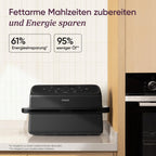 Airfryer Heißluftfritteuse der neuen Generation 2026 mit Dual Blaze Twinfry Compact und NTC Technologie