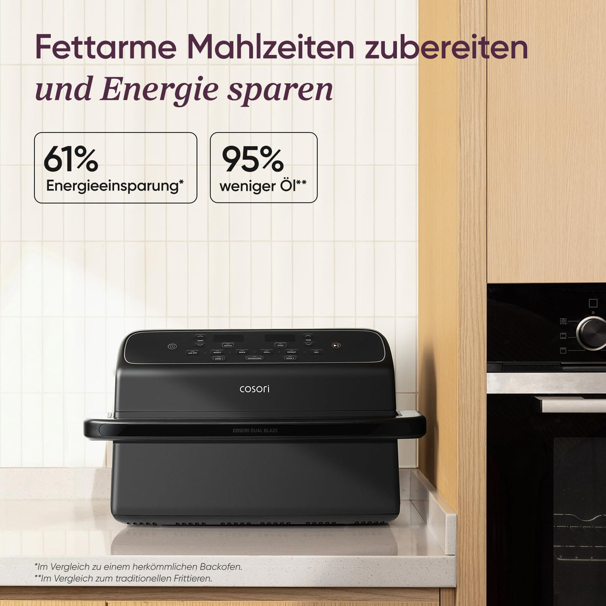Airfryer Heißluftfritteuse der neuen Generation 2026 mit Dual Blaze Twinfry Compact und NTC Technologie