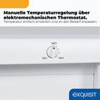 GS512040E Gefrierschrank Tiefkühlschrank 91 Liter Nutzinhalt klein in Weiß Energieeffizienzklasse E