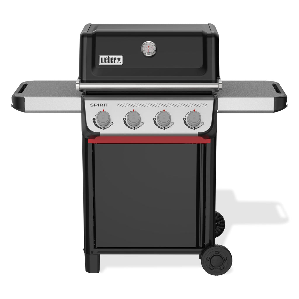 Gasgrill Spirit E410 für Garten, Terrasse und Balkon, mit 4 Brennern, großer Grillfläche und Deckelthermometer