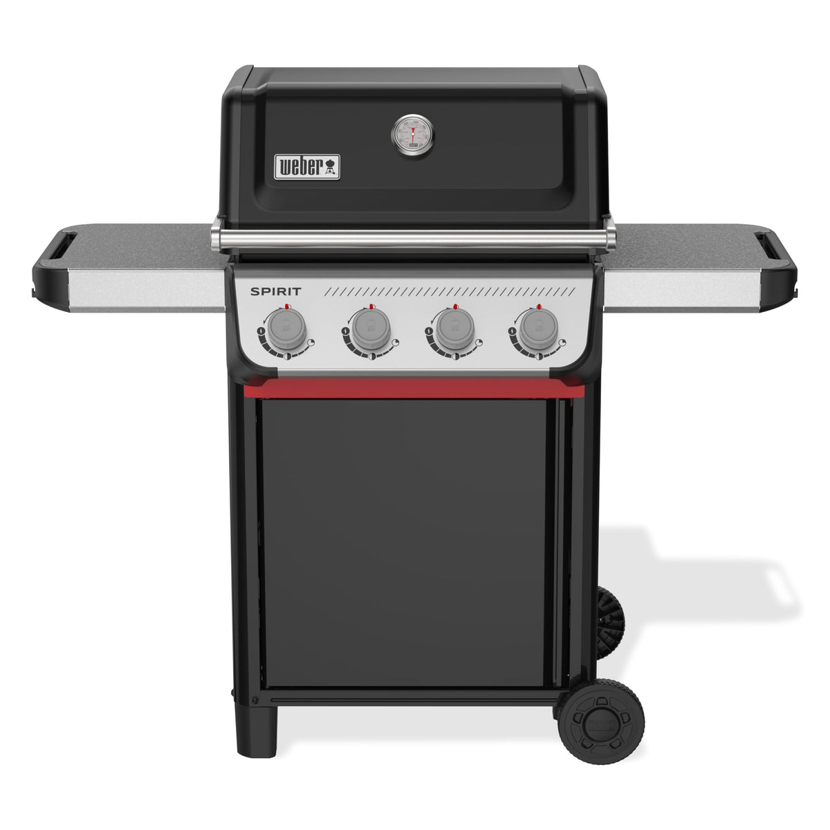 Gasgrill Spirit E410 für Garten, Terrasse und Balkon, mit 4 Brennern, großer Grillfläche und Deckelthermometer