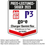 Wallbox Charger Gemini 11 kW Ladestation 1,8 m Anschlusskabel 5 adrig Typ 2 Dose Ladestrom 16 A WLAN RFID App