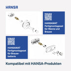 Thermostatkartusche Messing mit Absperrung und Schmutzfilter, G 1/2, DN 15, für Duschthermostat und Badarmatur