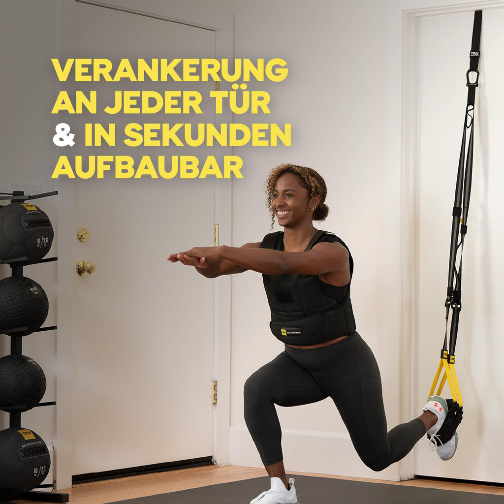 All in one Fahrwerkstraining Bodyweight Resistance System Ganzkörpertraining für Zuhause und Reisen