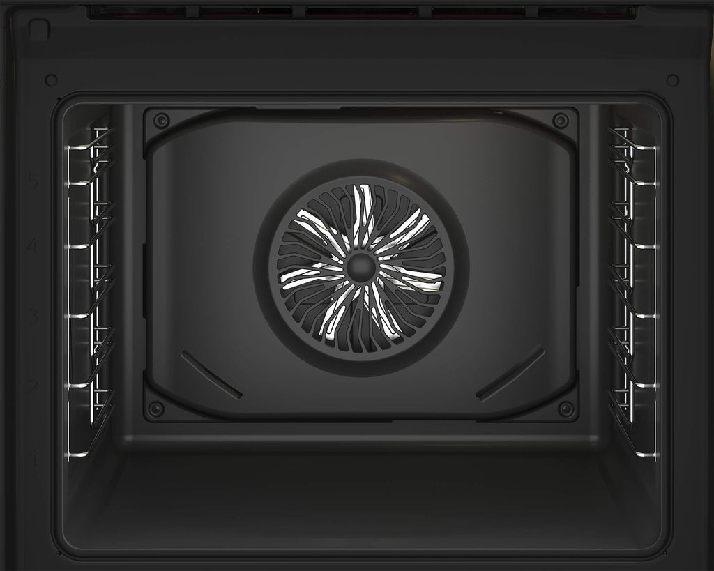 Einbaubackofen BBIM12300X b300 60 cm 72 l Dampfreinigung SteamShine 8 Heizarten AeroPerfect Energieklasse A
