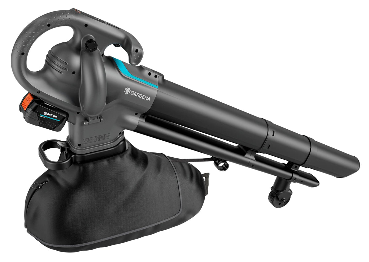 Akku Laubsauger Bläser PowerJet 18V P4A Solo starker Luftstrom schneller Moduswechsel Fangsack 14895 55 Black