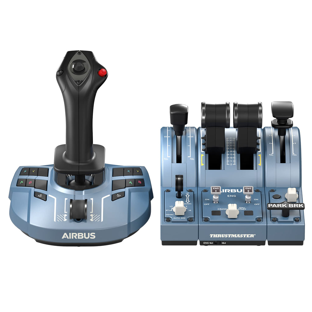 TCA Captain Pack X Airbus Edition with Sidestick and Throttle Quadrant for Flight Simulator on Xbox and PC