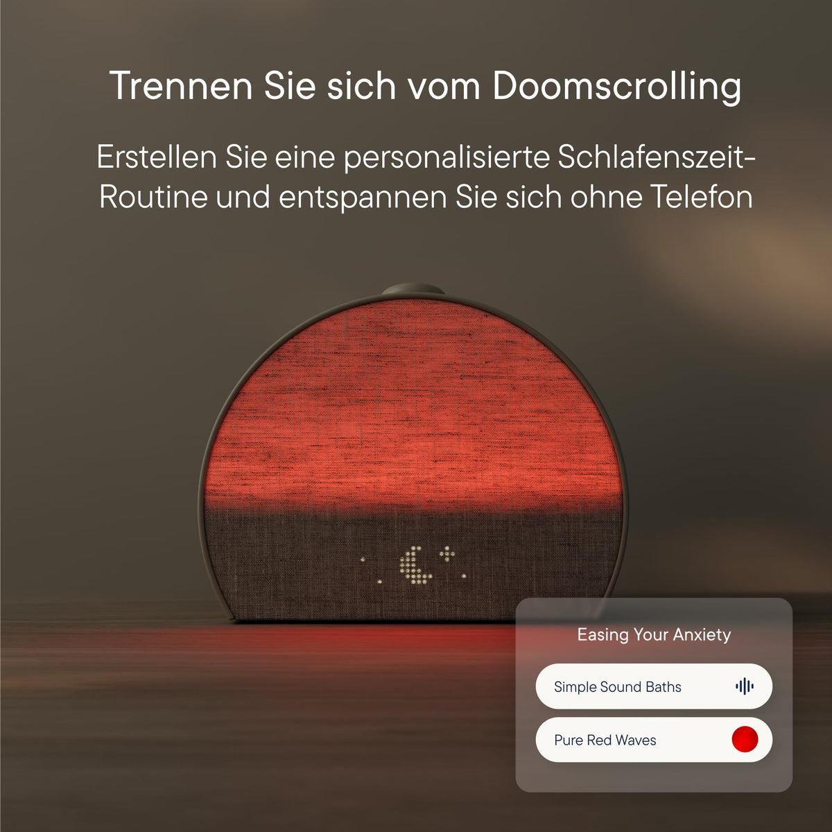 Restore 3 Sonnenaufgangswecker und Soundmaschine mit smartem Licht für natürliches Erwachen und Einschlafhilfe