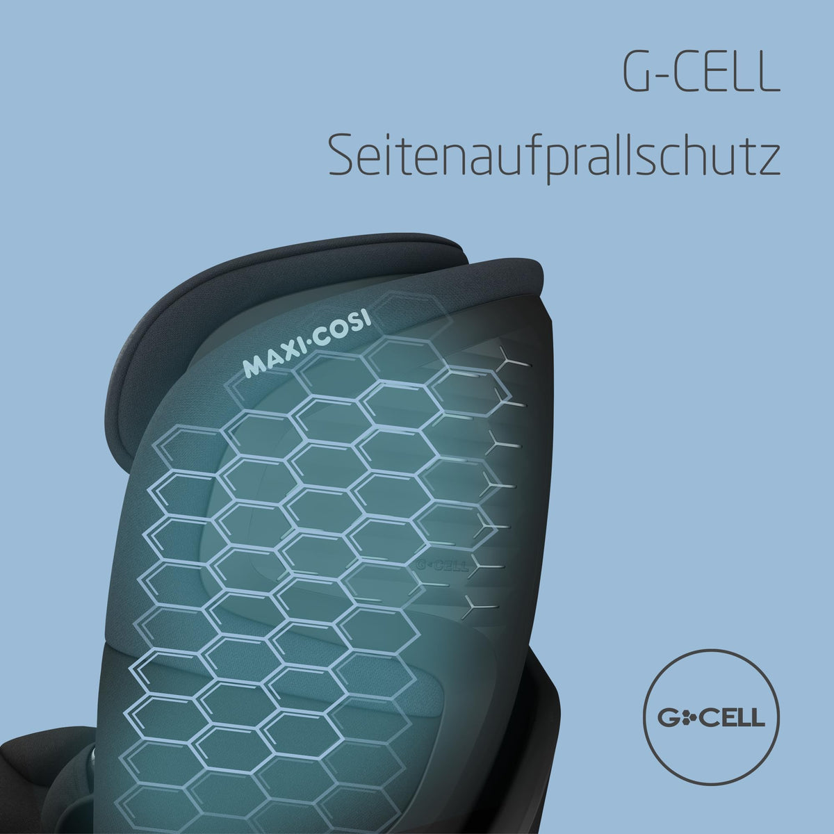 Emerald 360 S i-Size, Autositz 360 Grad drehbar, Auto Kindersitz, FlexiSpin-Drehung, 4 Liegepositionen, Tonal Black