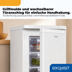 GS512040E Gefrierschrank Tiefkühlschrank 91 Liter Nutzinhalt klein in Weiß Energieeffizienzklasse E
