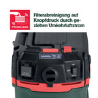 Allessauger ASA 30 M PC Kompakter Nass und Trockensauger mit 1200 W für Werkstatt Auto und Haushalt