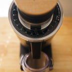 Elektrische Einzeldosiskaffeemühle DF54 in Schwarz mit Präzisionsmahlwerk ideal für Espresso und Filterkaffee